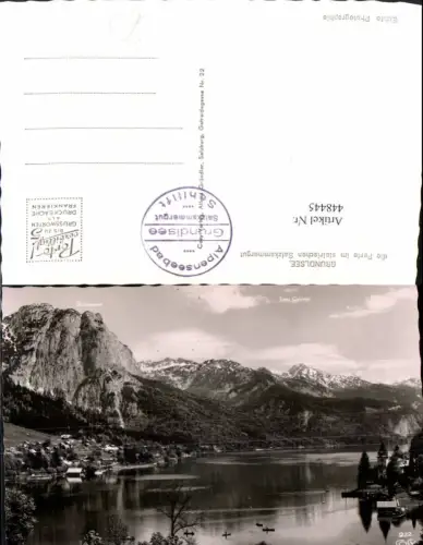 448445,Grundlsee Teilansicht See Bergkulisse pub Cosy 222