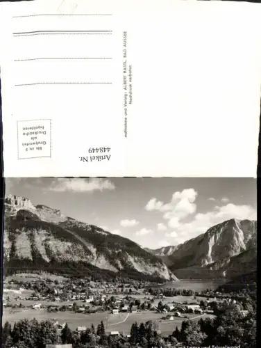 448449,Altaussee Totale m. Loser u. Trisselwand Bergkulisse