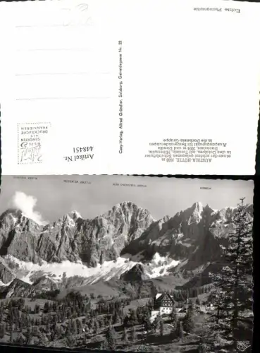 448451,Austriahütte Berghütte b. Ramsau m. Dachstin Bergkulisse pub Cosy 3012
