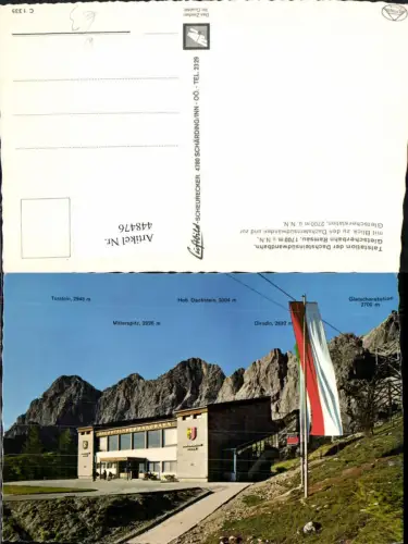 448476,Ramsau Talstation der Dachsteinsüdwandbahn Seilbahn Bergkulisse