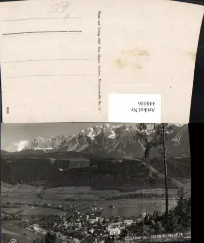 448486,Schladming Totale m. Dachstein Bergkulisse pub Max Mayer 121