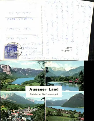 448491,Ausseer Land Bad Aussee Bergkulissen Mehrbildkarte pub Foto Rhomberg 161
