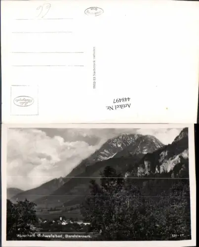 448497,Wörschach Teilansicht Bergkulisse