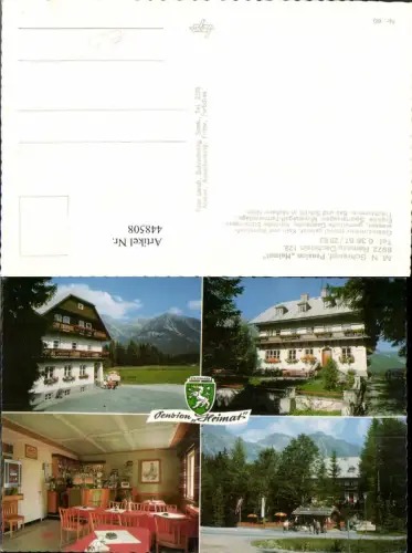 448508,Ramsau am Dachstein Pension Heimat Mehrbildkarte