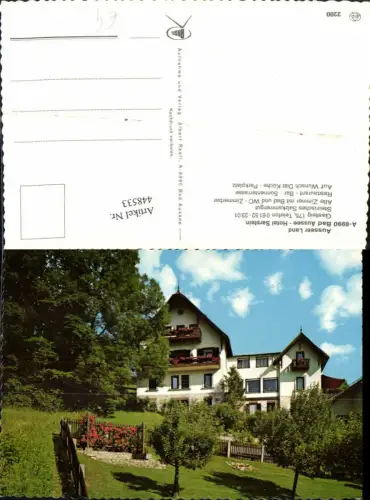 448533,Bad Aussee Hotel Sarstein