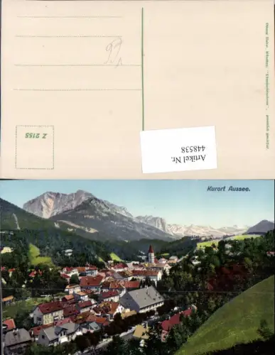 448538,Bad Aussee Totale Bergkulisse pub Ottmar Zieher 2155