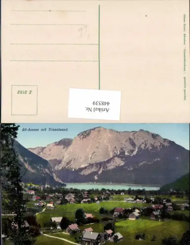 448539,Altaussee Totale m. Trisselwand Bergkulisse pub Ottmar Zieher 2152