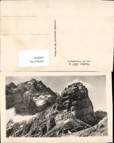 448541,Hochtor b. Johnsbach von der Peternscharte Bergkulisse