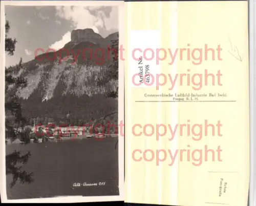 463798,Altaussee Teilansicht See