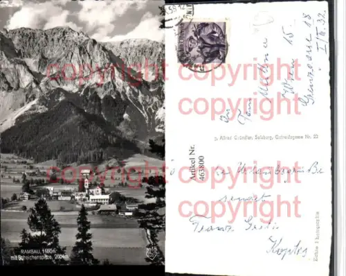463800,Ramsau Dachstein Totale m. Scheichenspitze Bergkulisse pub Cosy 3010