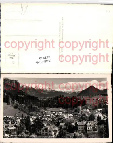 463830,Bad Aussee Totale m. Toten Gebirge Bergkulisse