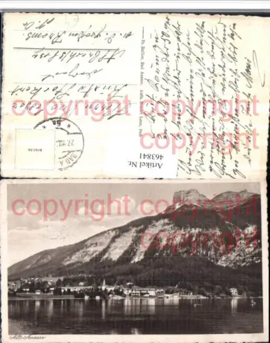 463841,Altaussee Totale Bergkulisse