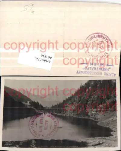 463846,Seewigtal b. Schladming Hans-Wödl-Hütte m. Hüttensee Bergkulisse