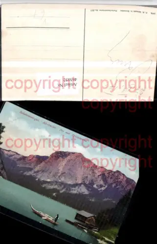 463852,Altaussee See m. Trisselwand Bergkulisse pub F. E. Brandt 617