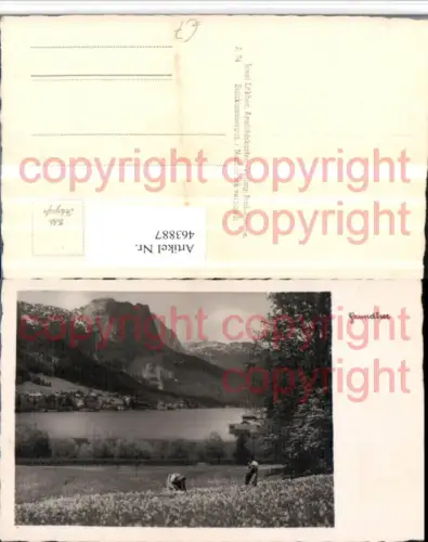 463887,Grundlsee See Bergkulisse
