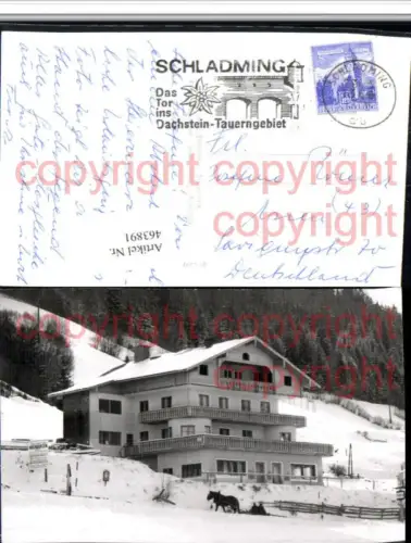 463891,Schladming Rohrmoos Haus Carina Winterbild