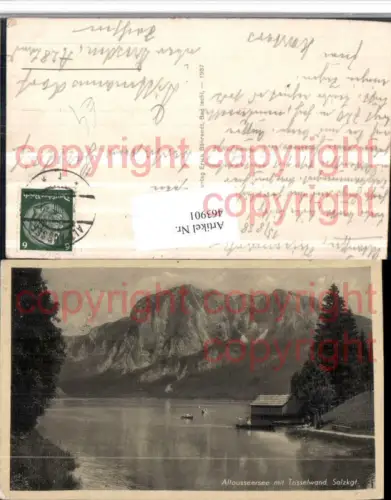 463901,Altaussee See m. Trisselwand Bergkulisse