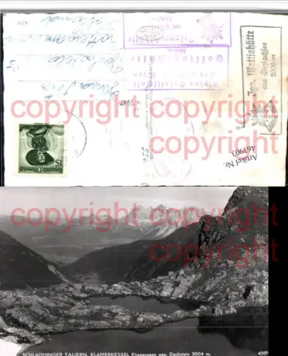 463903,Klafferkessel Klippenseen b. Schladming geg. Dachstein Bergkulisse