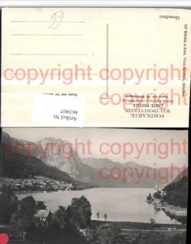 463907,Grundlsee Totale See Bergkulisse