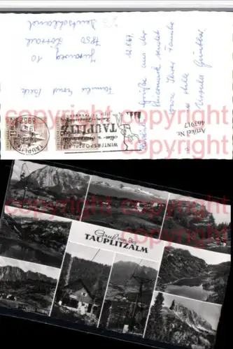463917,Tauplitzalm b. Tauplitz Sessellift Mehrbildkarte