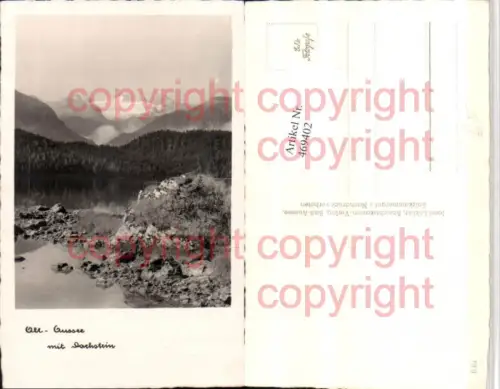 469402,Altaussee See m. Dachstein Bergkulisse