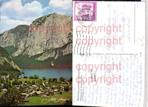 469407,Altaussee Totale See m. Trisselwand Bergkulisse