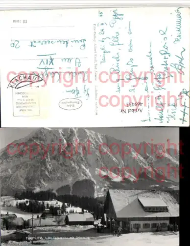 469433,Tauplitz Lift Talstation m. Grimming Bergkulisse Winterbild