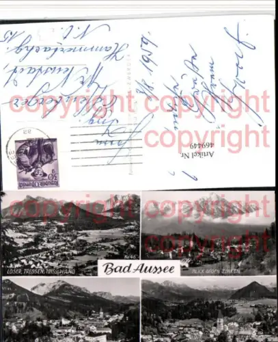 469449,Bad Aussee Totale Mehrbildkarte