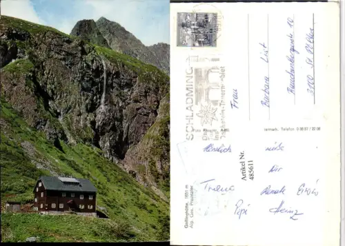 485611,Gollinghütte Berghütte b. Rohrmoos-Untertal Bergkulisse