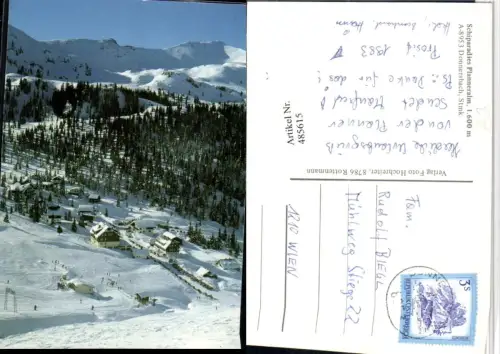 485615,Donnersbach Planneralm Bergkulisse Winterbild