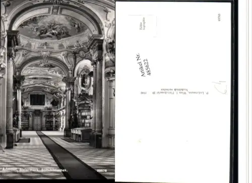 485622,Admont Stiftsbibliothek Innenansicht