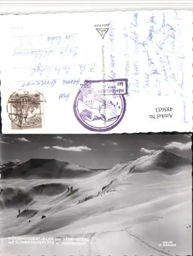 485653,Mörsbachgebiet Blick v. Lämmertörl b. Donnersbachwald Winterbild