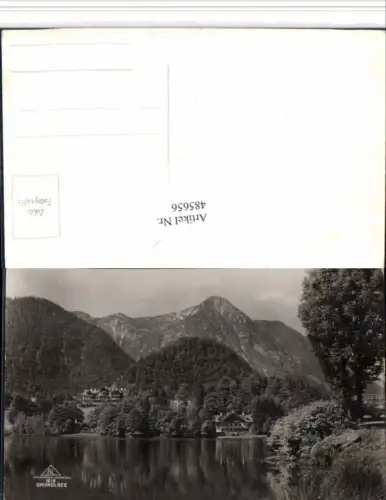 485656,Grundlsee See Bergkulisse