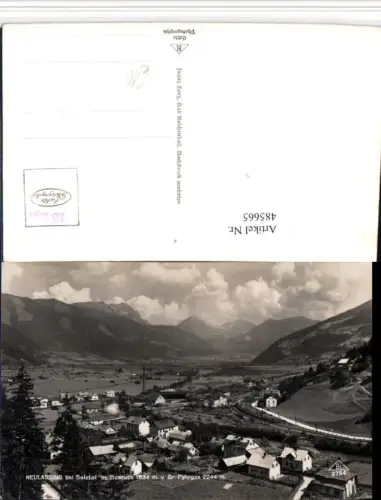 485665,Neulassing b. Selzthal Totale m. Bosruck Bergkulisse