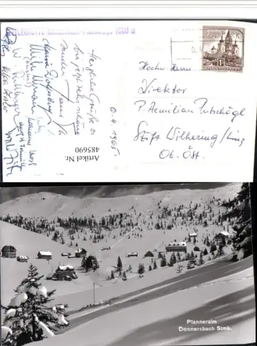 485690,Donnersbach Planneralm Winterbild