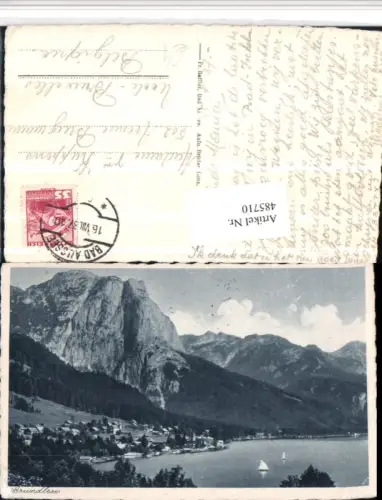 485710,Grundlsee Totale See Bergkulisse