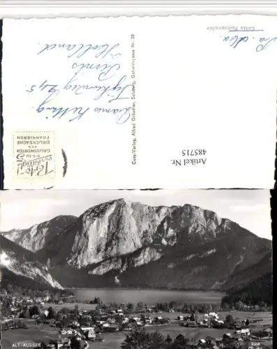 485715,Altaussee Totale m. Trisselwand Bergkulisse pub Cosy 203