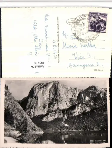485718,Altauseersee See b. Altaussee Bergkulisse