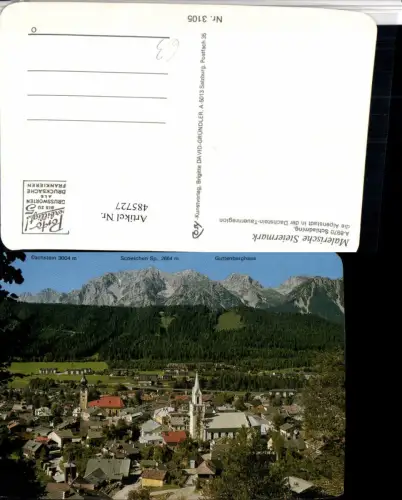 485727,Schladming Totale m. Dachstein Bergkulisse