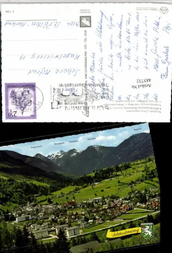 485732,Schladming Totale m. Hocheck Bergkulisse