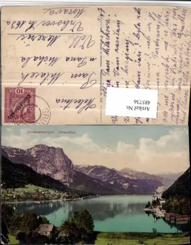 485736,Grundlsee See Bergkulisse pub F.E. Brandt 116