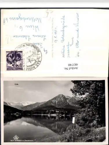 485740,Altaussee See m. Dachstein Bergkulisse pub Cosy