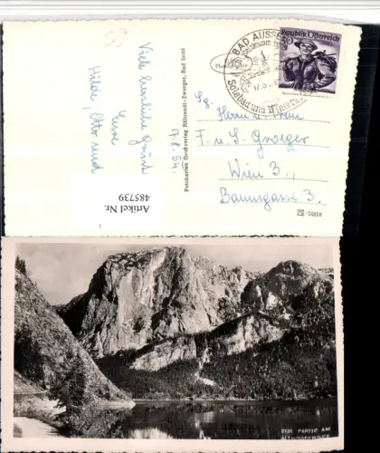 485739,Partie am Altausseersee See b. Altaussee Bergkulisse