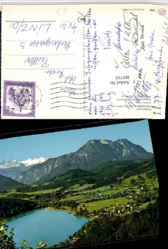 485755,Altaussee Totale m. Dachstein Sarstein Bergkulisse