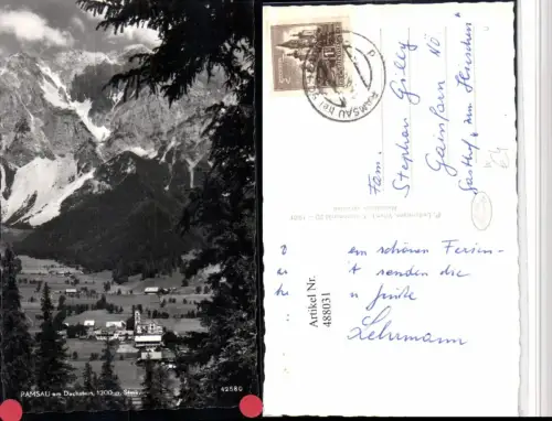 488031,Ramsau am Dachstein Totale Bergkulisse