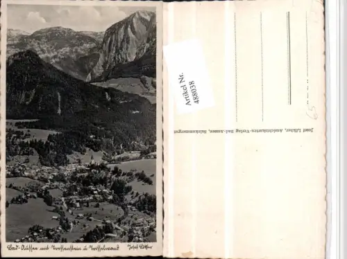 488038,Bad Aussee Totale m. Tressenstein Totale Bergkulisse