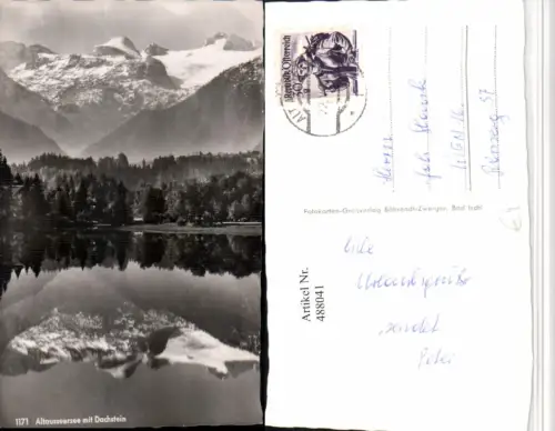 488041,Altaussee See m. Dachstein Bergkulisse