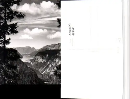 488043,Grundlsee 3 Seen Blick Bergkulisse