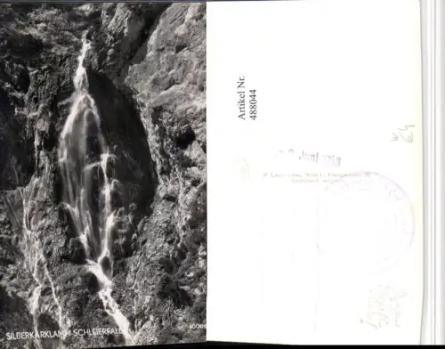 488044,Silberkarklamm b. Ramsau am Dachstein Schleierfall Wasserfall