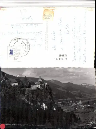 488081,Schloss Strechau m. Blick auf Rottenmann Totale Bergkulisse